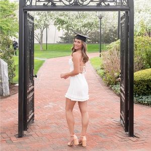 Princess Polly Backless White Dress